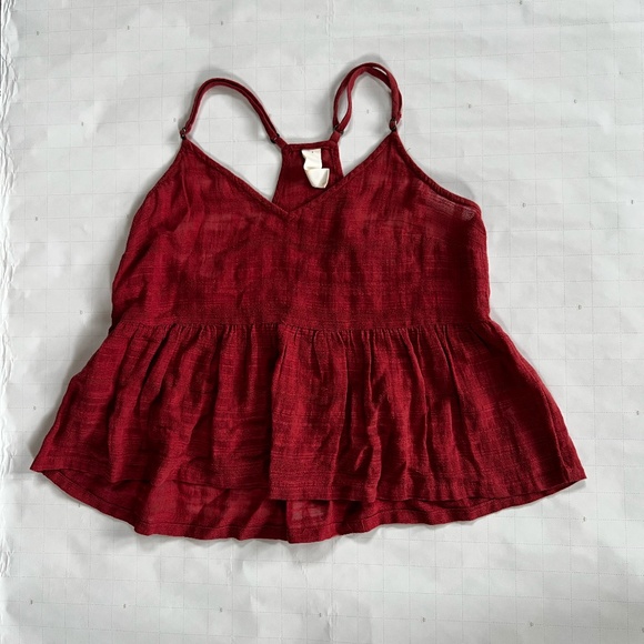 H&M Rust Orange Strap Top – Size XS - Picture 1 of 4